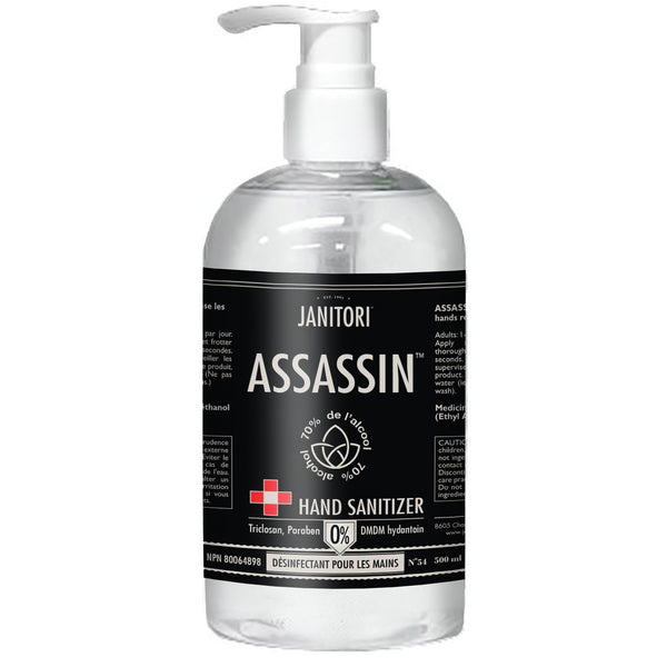 54 ASSASSIN HAND SANITIZER
