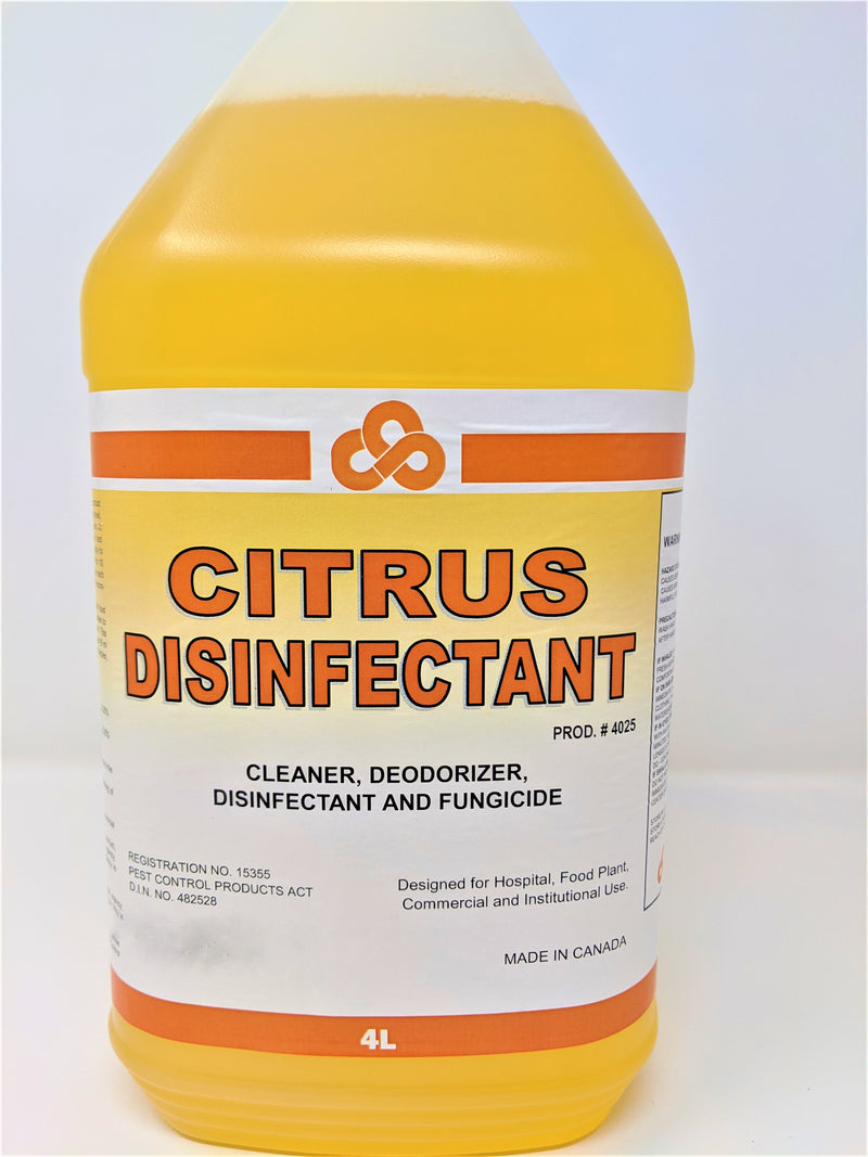 CITRUS DISINFECANT - Health Canada Approved