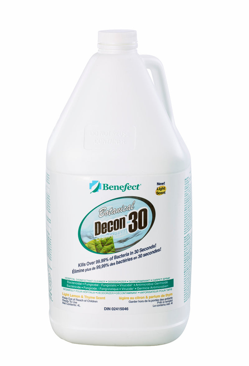 BENEFECT BOTANICAL DECON 30 DISINFECTANT
