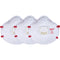 MILWAUKEE DISPOSABLE RESPIRATOR - N95 PARTICULATE WITH VALVE - 3 PACK