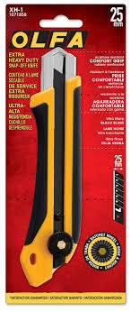 Olfa 25mm Snap-Off Utility Knife, Comfort Grip