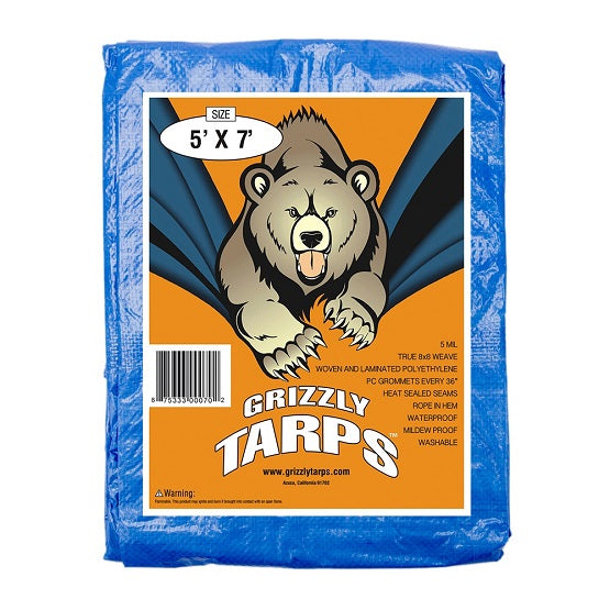BLUE GRIZZLY TARP