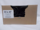 3 MIL - BLACK GARBAGE BAGS - 35 X 50 (50 PER CASE)