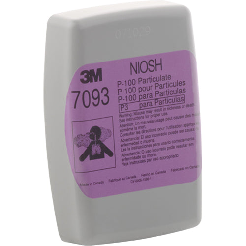 3M 7093 Respirator Filters - P100