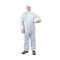 HOODED MICROPOROUS/POLYPROPYLENE COVERALS