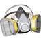3M DISPOSABLE HALF-FACE RESPIRATOR